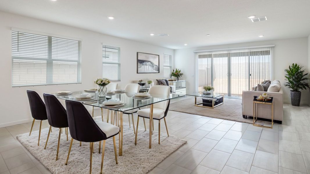 Furnished interior view inside a new home in Zanjero Pass, Waddell (Image 6).
