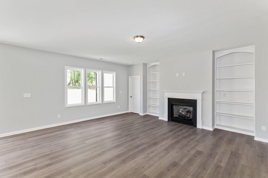 Representative unfurnished interior of a home built from the Nicklaus by RiverWILD Homes in Riverwood Ranch, Clayton (Image 16).