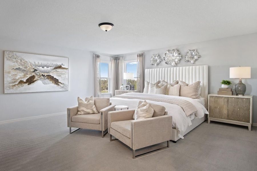 Representative furnished interior of a home built from the 2566 by KB Home in Chelsea Square, Eustis (Image 6).