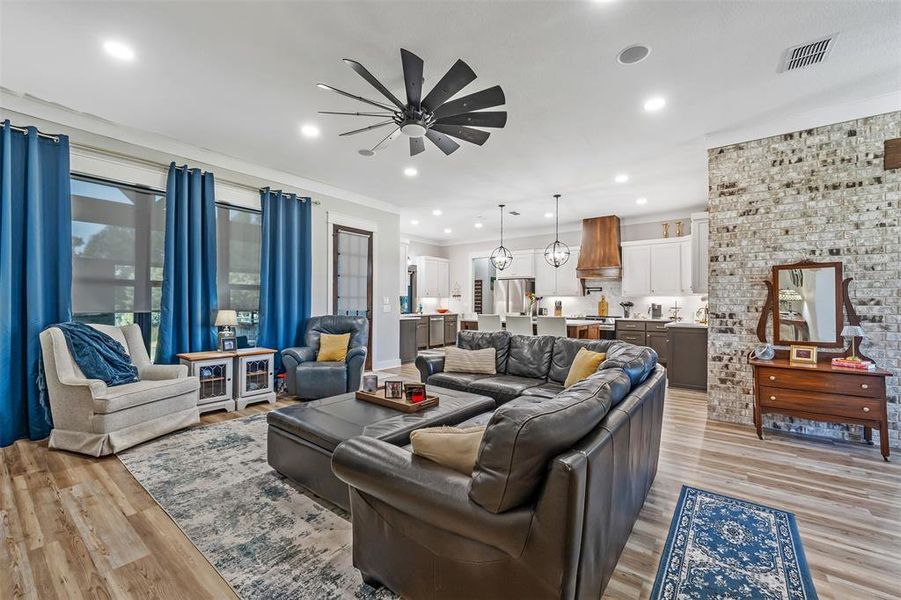 Furnished interior view inside a new home in , Mineola (Image 15). Furnished interior view inside a new home in , Mineola (Image 15).