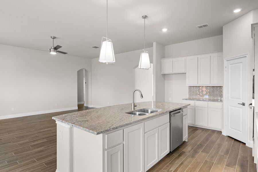 Furnished interior view inside a new home in Mockingbird Hills - Signature Series, Joshua (Image 8).