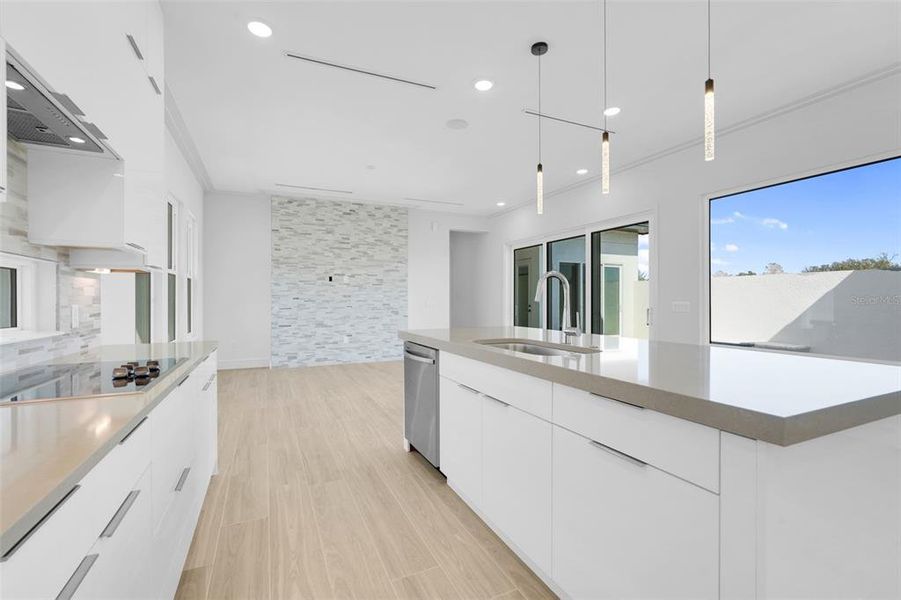Furnished interior view inside a new home in Hampton Green at Providence, Davenport (Image 14).
