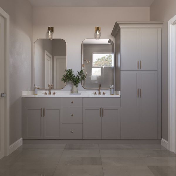 Owner's Bathroom - Interior Rendering