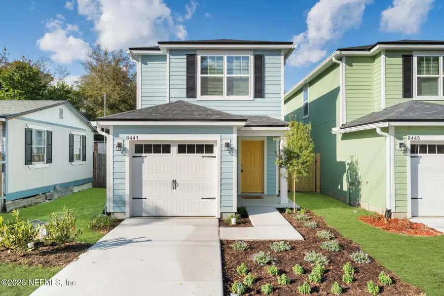 Front exterior of a new home in , Jacksonville, FL, highlighting curb appeal (Image 24). Front exterior of a new home in , Jacksonville, FL, highlighting curb appeal (Image 24).