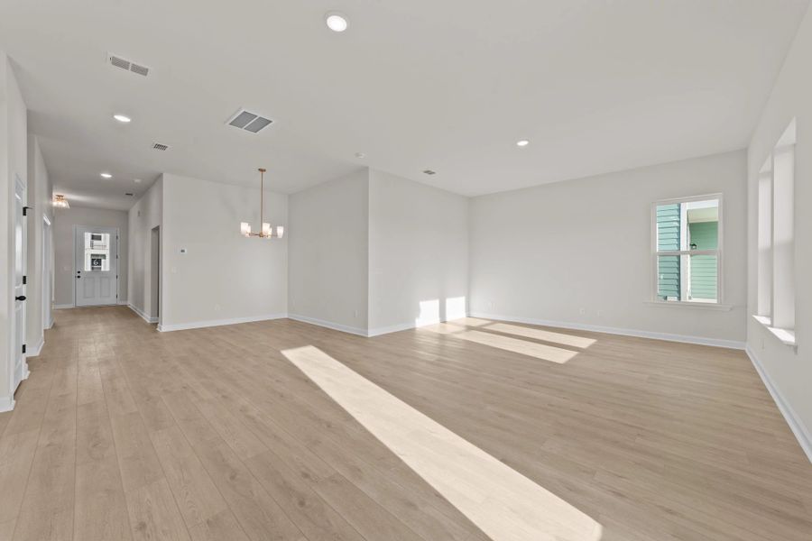 Spacious, unfurnished interior of a new home in Blue Heron Retreat: Oasis Series, Little River (Image 21). Spacious, unfurnished interior of a new home in Blue Heron Retreat: Oasis Series, Little River (Image 21).