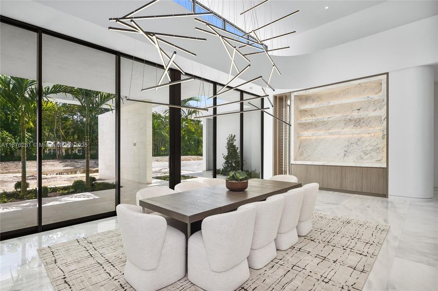 Furnished interior view inside a new home in , Southwest Ranches (Image 10).