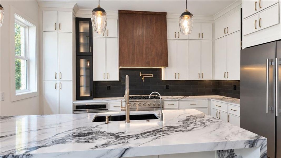 Furnished interior view inside a new home in , Sugar Hill (Image 5).