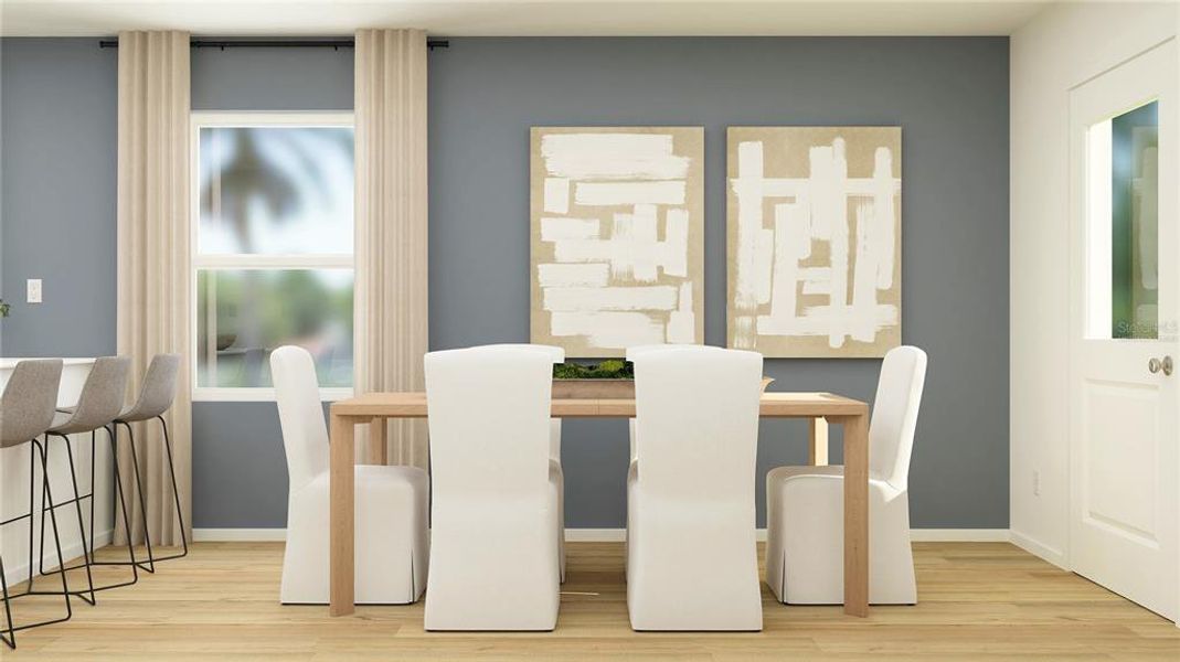 Furnished interior view inside a new home in , Davenport (Image 5).