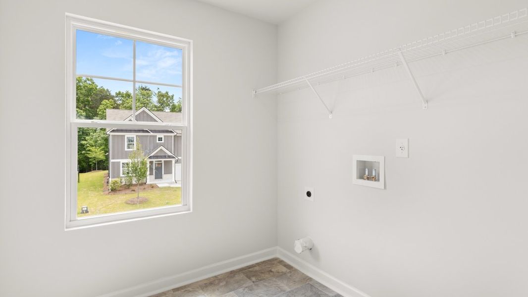 Representative unfurnished interior of a home built from the Halton by D.R. Horton in Falcon Landing, Gainesville (Image 30).