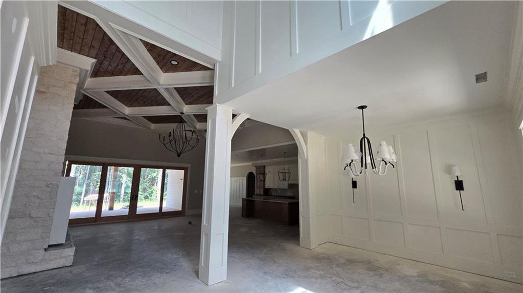 In-progress construction of a new home in , Acworth, GA (Image 21).