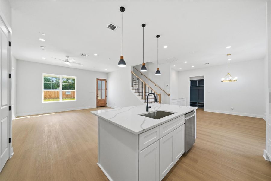 Furnished interior view inside a new home in , Houston (Image 7). Furnished interior view inside a new home in , Houston (Image 7).