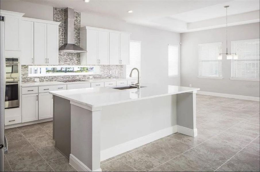 Furnished interior view inside a new home in Laureate Park (Craft Homes), Orlando (Image 4).