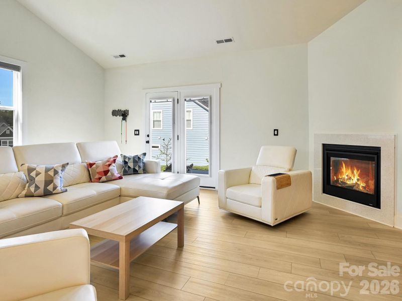 Furnished interior view inside a new home in , Fletcher (Image 11).