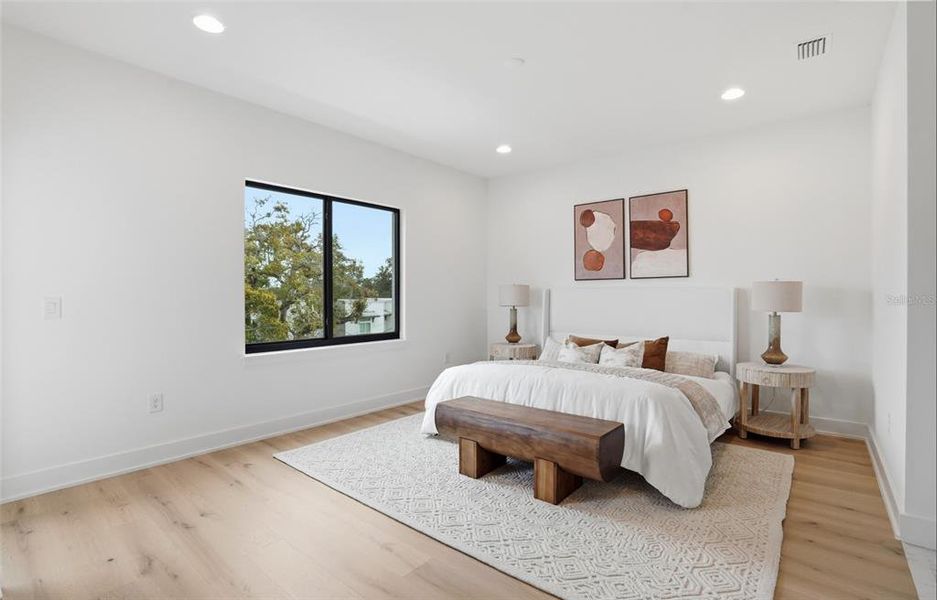 Furnished interior view inside a new home in , Tampa (Image 11).