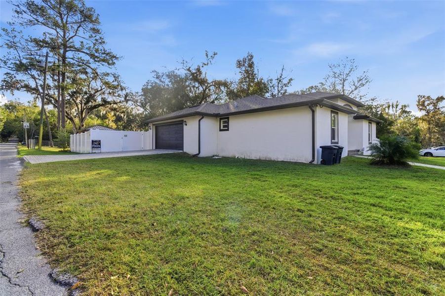 Exterior details and patio area of a home in , Brooksville (Image 23). Exterior details and patio area of a home in , Brooksville (Image 23).