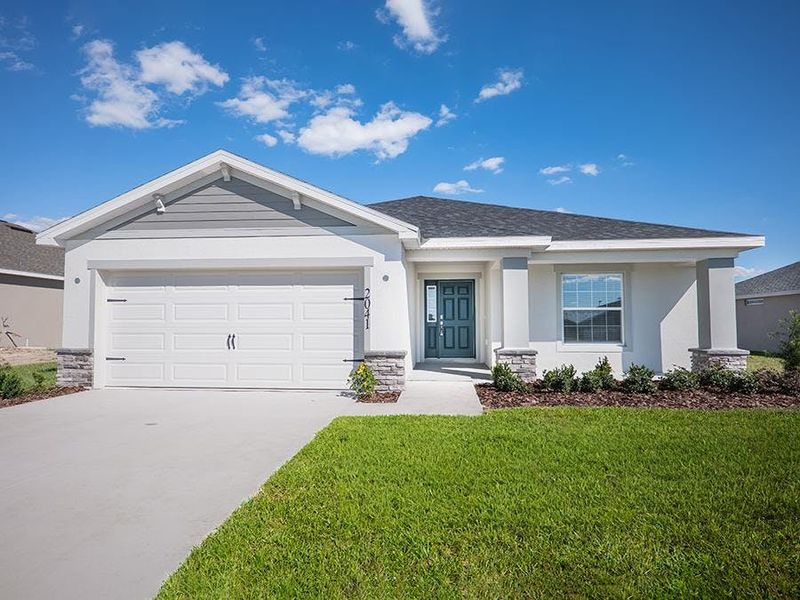 Multiple exterior elevations and options are available to choose from - Raychel by Highland Homes