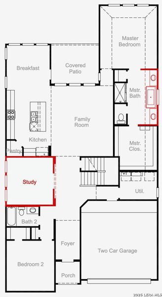 2D floor plan layout of this home in Ladera, San Antonio, TX (Image 2). 2D floor plan layout of this home in Ladera, San Antonio, TX (Image 2).