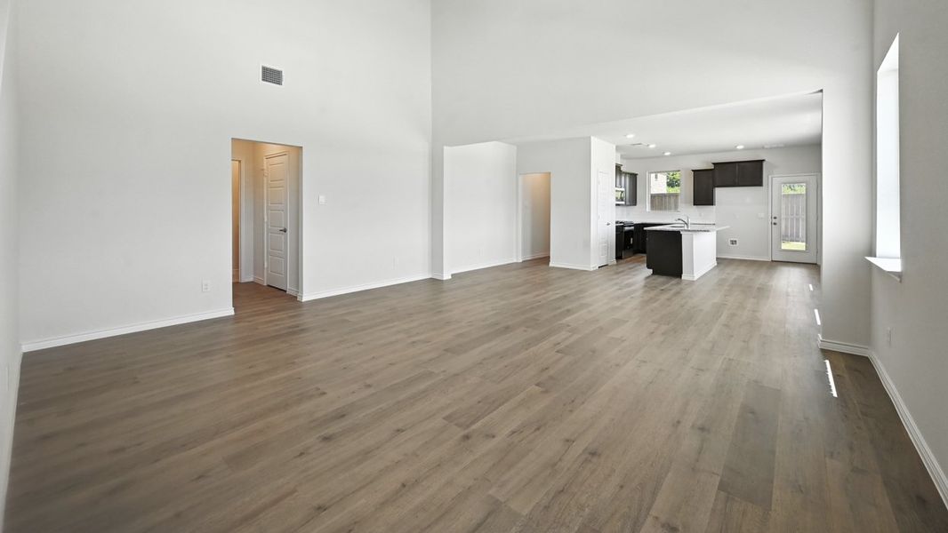 Representative unfurnished interior of a home built from the Stafford by D.R. Horton in Winchester Crossing, Princeton (Image 9). Representative unfurnished interior of a home built from the Stafford by D.R. Horton in Winchester Crossing, Princeton (Image 9).