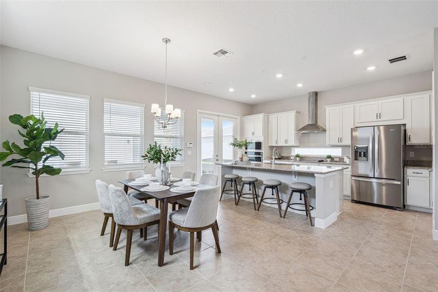 Furnished interior view inside a new home in Laureate Park, Orlando (Image 51).