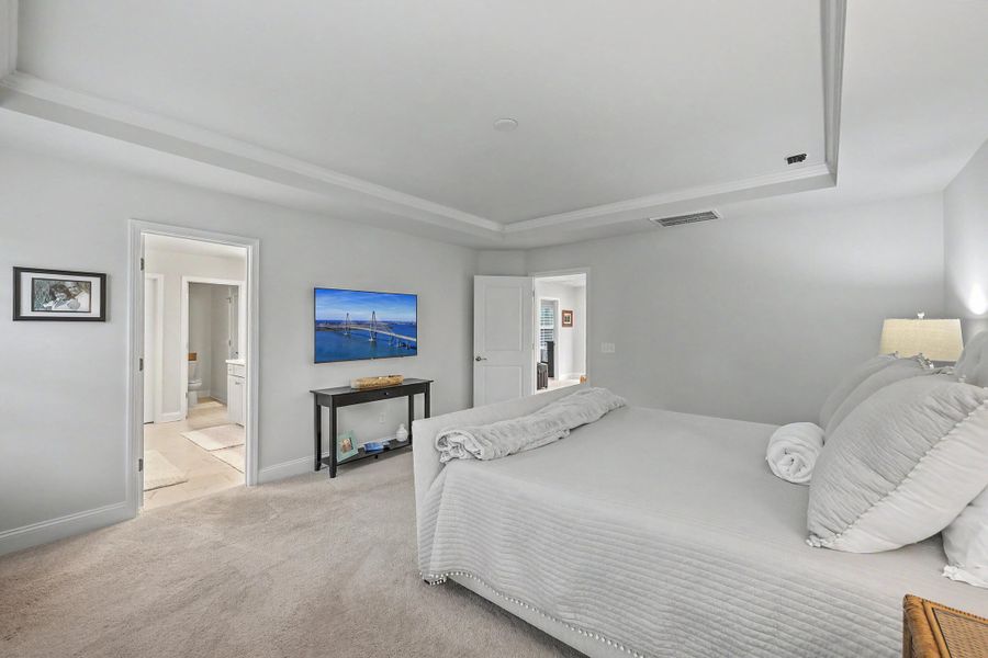 Furnished interior view inside a new home in Sea Island Preserve, Johns Island (Image 45).