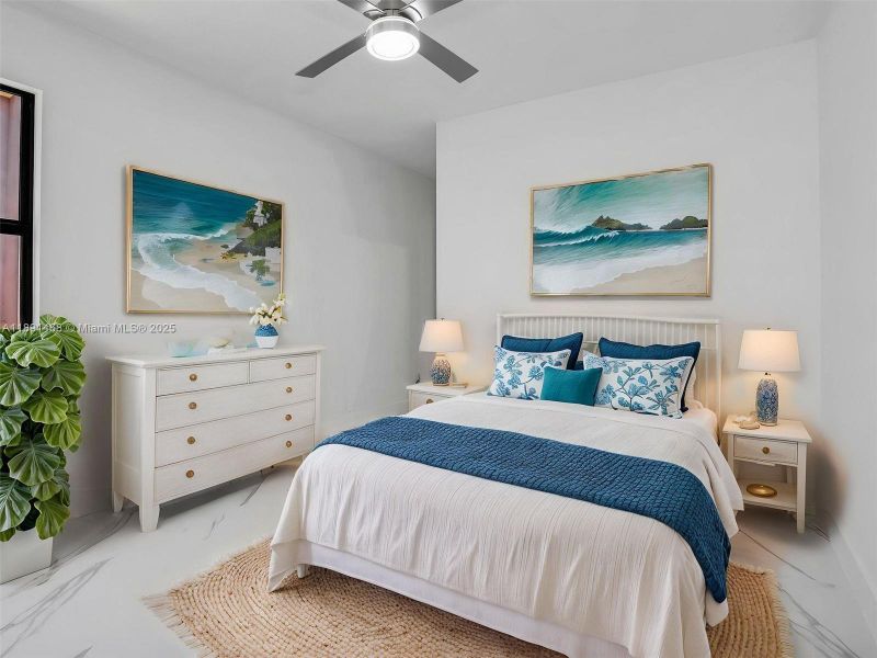 Furnished interior view inside a new home in , Cape Coral (Image 11).