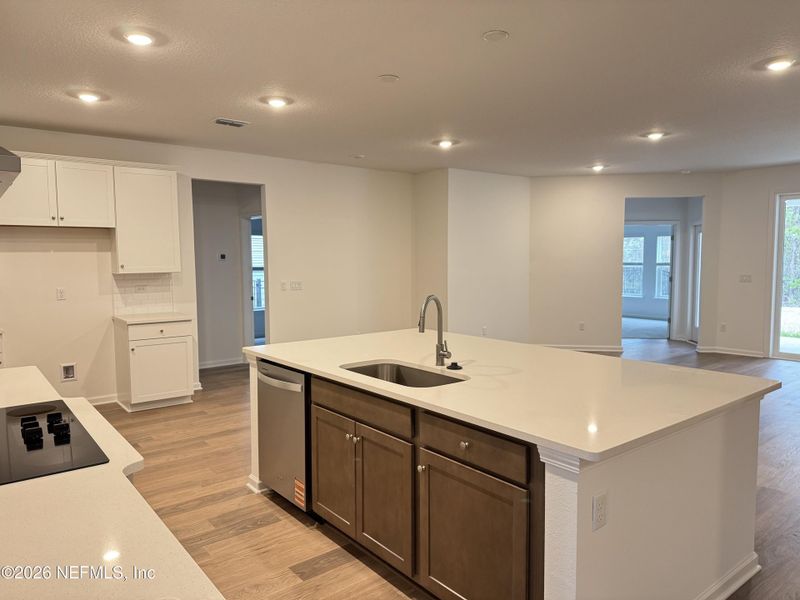 Furnished interior view inside a new home in Hyland Trail, Green Cove Springs (Image 7).
