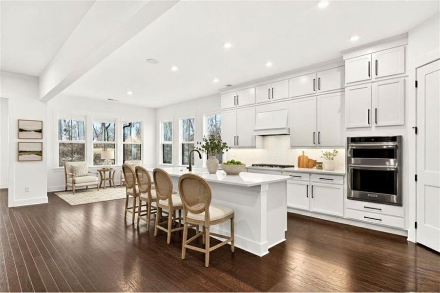 Furnished interior view inside a new home in , Cumming (Image 10).