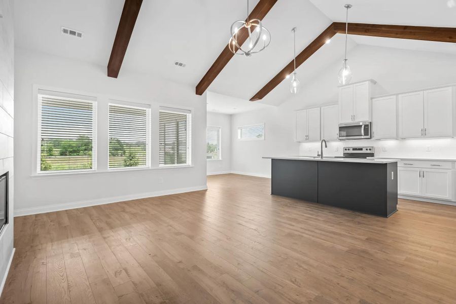 The Roseland II C Family Room The Roseland II C Family Room