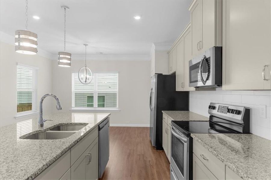 Furnished interior view inside a new home in , Ball Ground (Image 13).