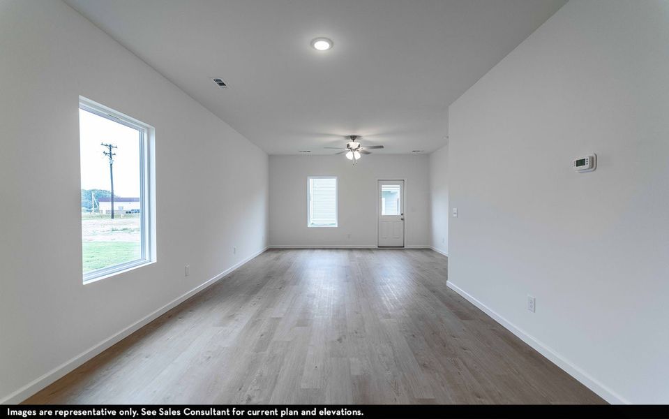 Spacious, unfurnished interior of a new home in Stonehenge, Manchester (Image 8).