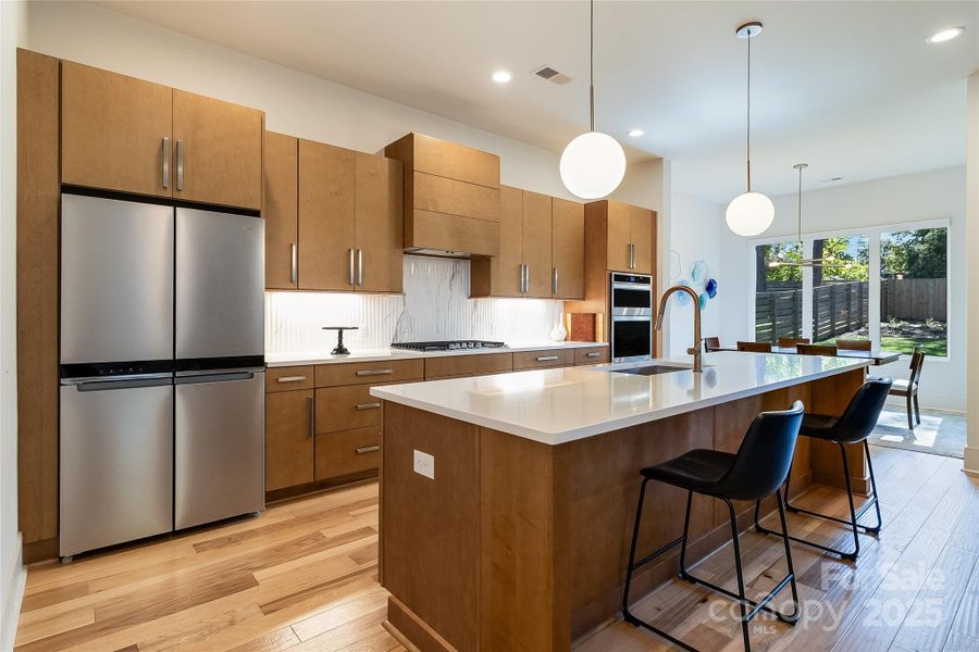Furnished interior view inside a new home in , Charlotte (Image 8).