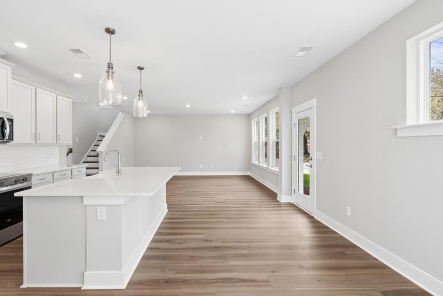 Spacious, unfurnished interior of a new home in Discover - Select, Summerville (Image 17).