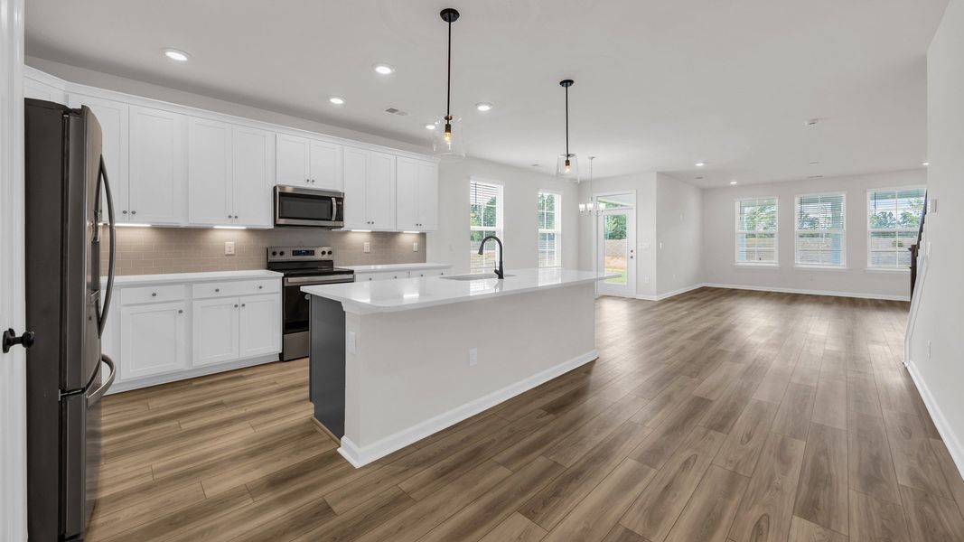 Representative furnished interior of a home built from the Lighthouse by DRB Homes in Chestnut Farms, Longs (Image 10). Representative furnished interior of a home built from the Lighthouse by DRB Homes in Chestnut Farms, Longs (Image 10).