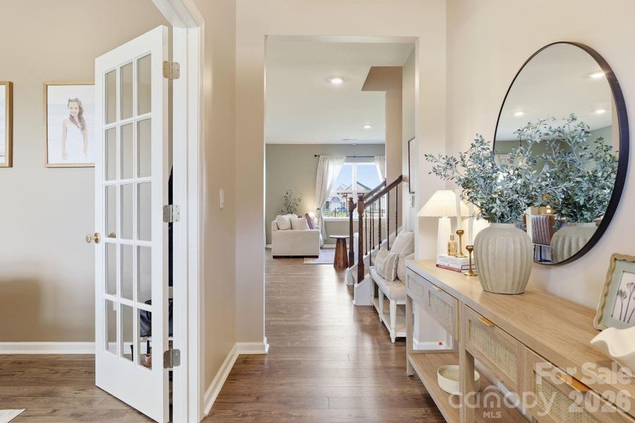 Furnished interior view inside a new home in , Fletcher (Image 15).