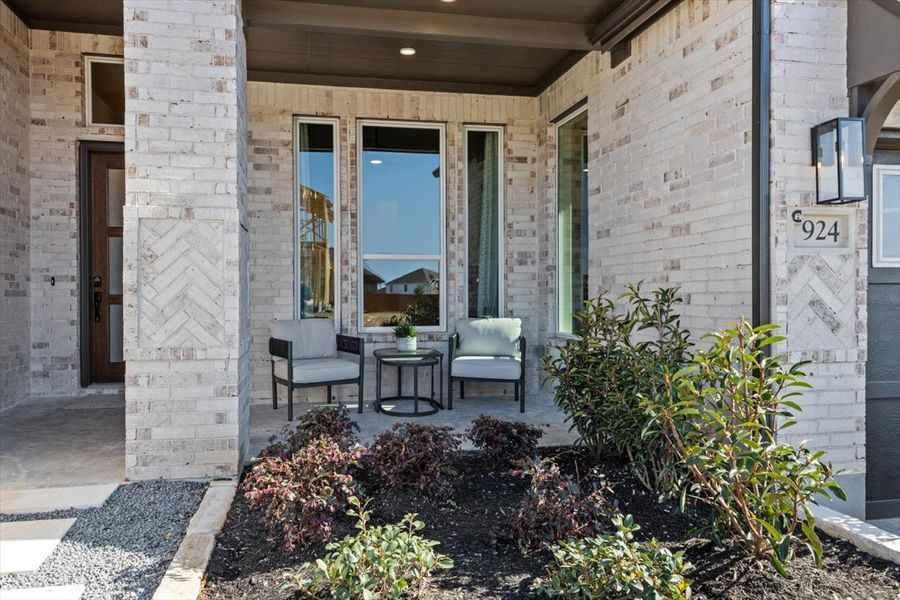 Exterior details and patio area of a home in Berry Creek Highlands, Georgetown (Image 4). Exterior details and patio area of a home in Berry Creek Highlands, Georgetown (Image 4).