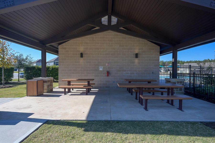 Neighborhood Covered seating