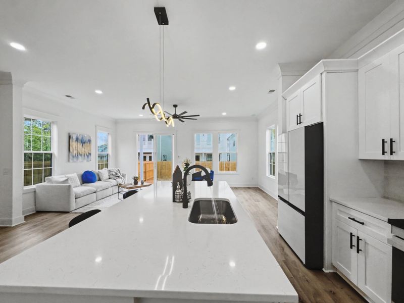 Furnished interior view inside a new home in , North Charleston (Image 9).