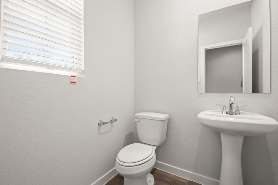 Furnished interior view inside a new home in Crockett Meadows, Conroe (Image 8).