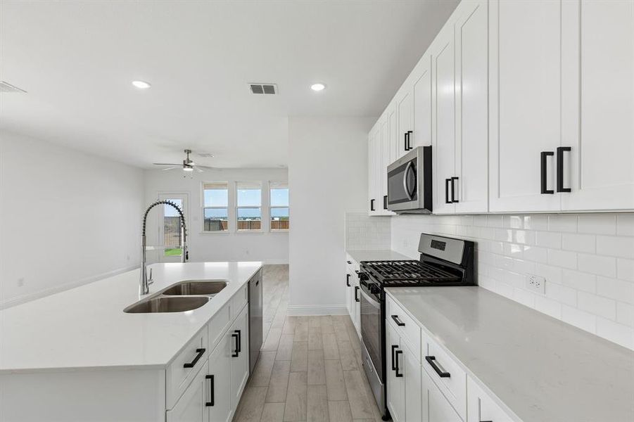 Furnished interior view inside a new home in Bellagio, Forney (Image 6).