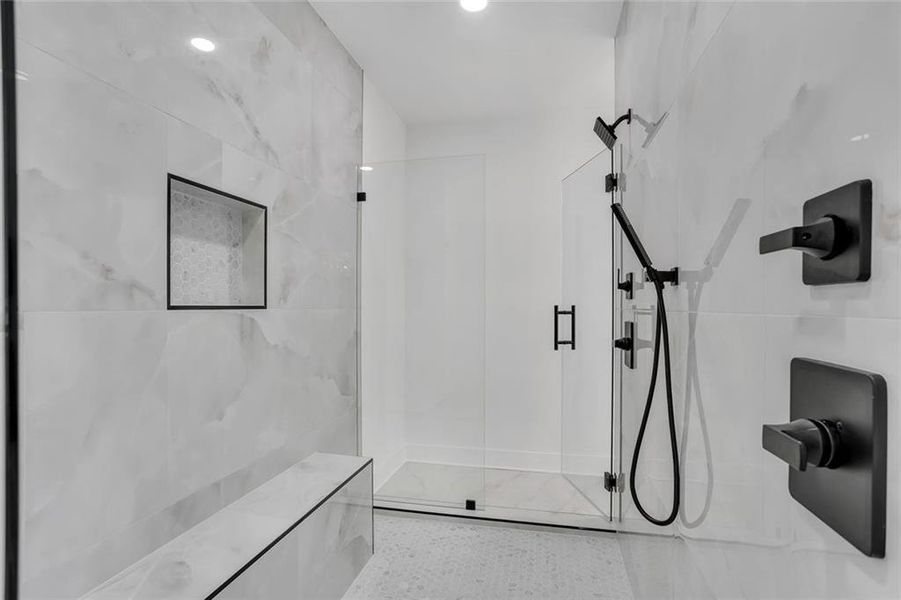 Furnished interior view inside a new home in , Loganville (Image 12).