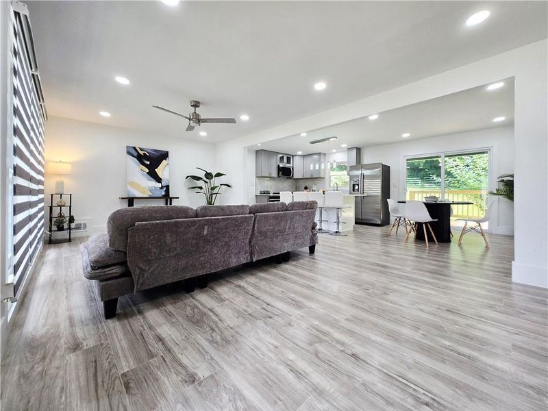 Furnished interior view inside a new home in , Decatur (Image 17).