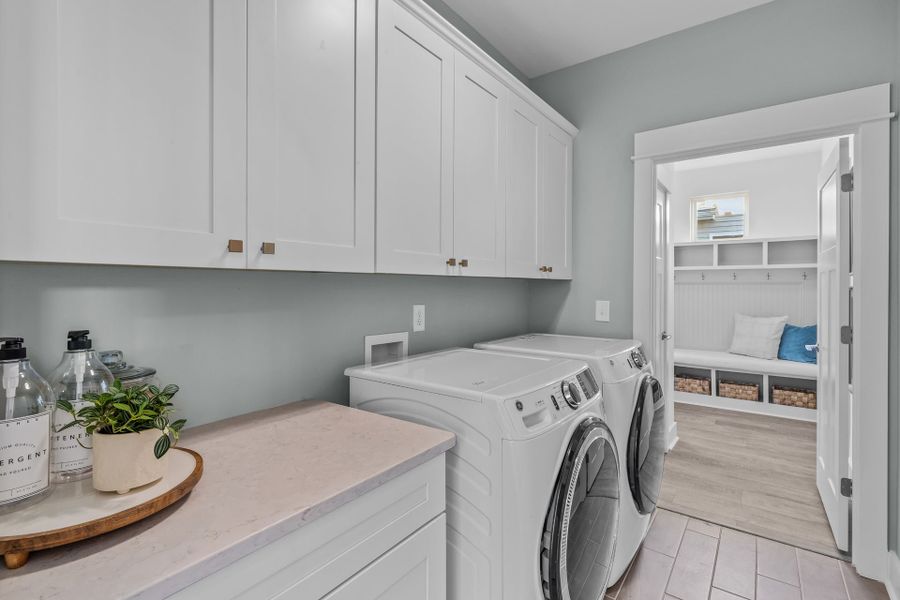 Representative furnished interior of a home built from the The Boardwalk by Chesapeake Homes in Coastal Club of the Carolinas, Calabash (Image 44).
