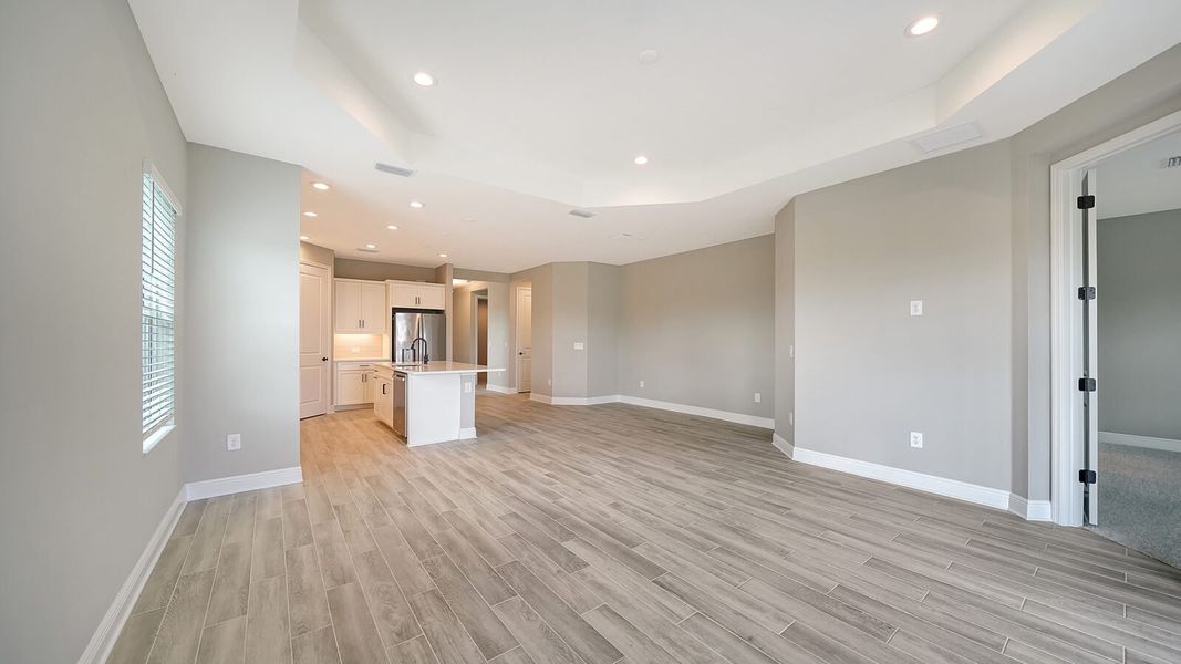 Spacious, unfurnished interior of a new home in Palm Grove, Lakewood Ranch (Image 19). Spacious, unfurnished interior of a new home in Palm Grove, Lakewood Ranch (Image 19).