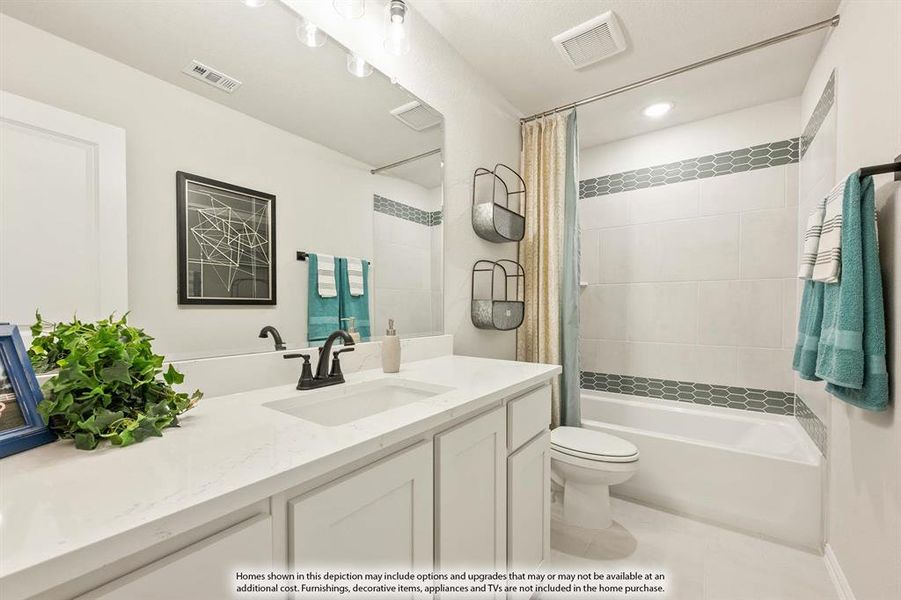 Furnished interior view inside a new home in West Crossing, Anna (Image 23).