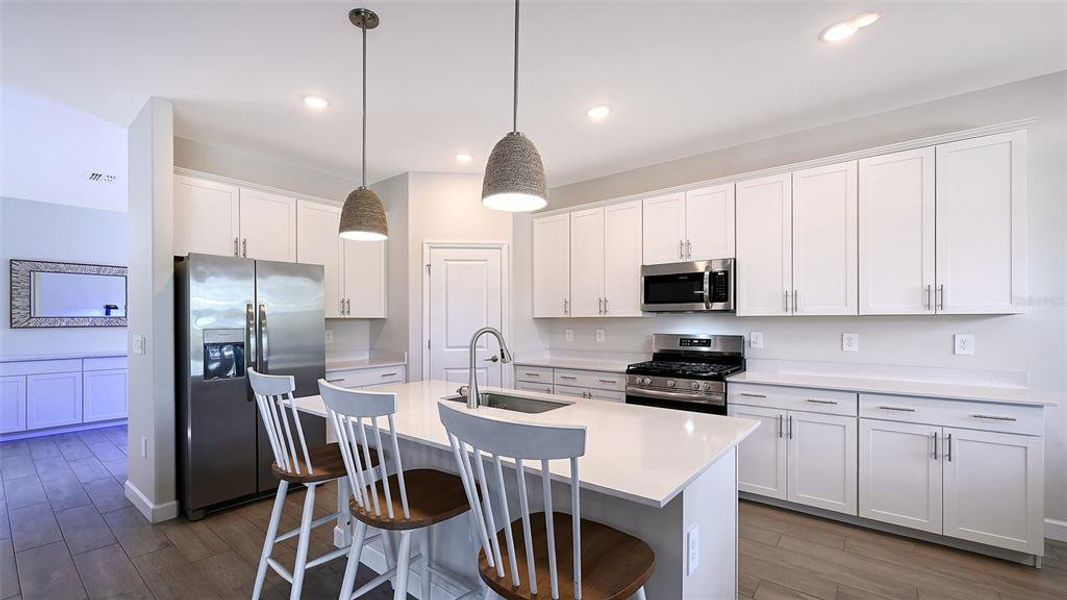 Furnished interior view inside a new home in , Bradenton (Image 40).