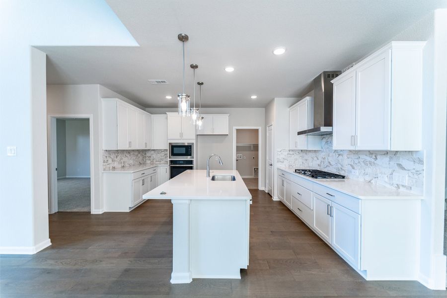 Furnished interior view inside a new home in Westridge, McKinney (Image 3).