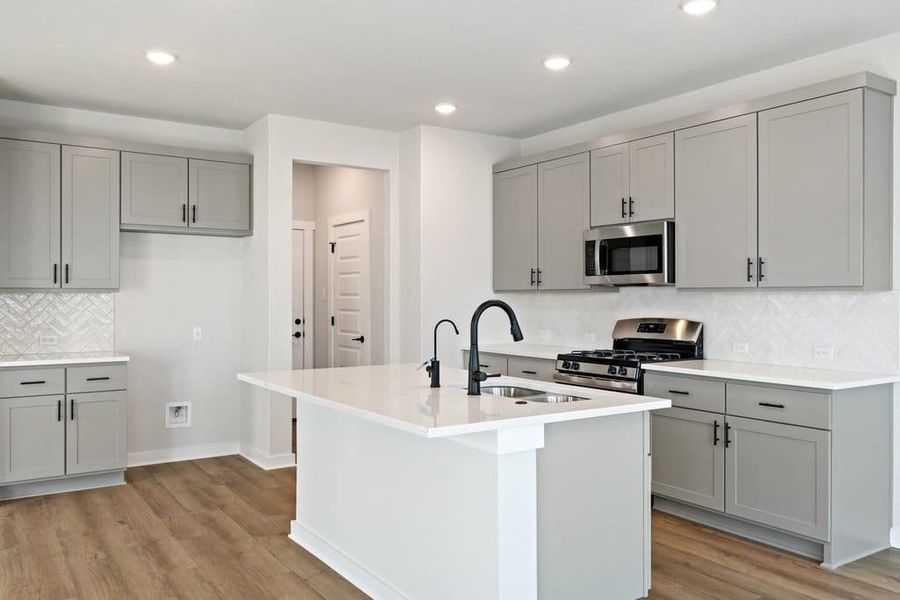 Furnished interior view inside a new home in Park Central, Georgetown (Image 9).