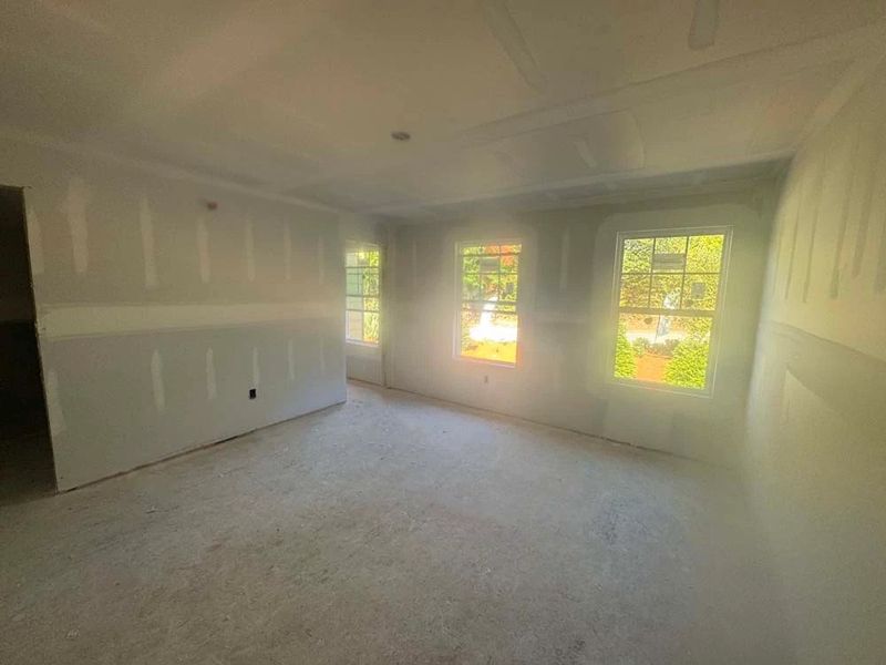 Primary Bedroom Construction Progress