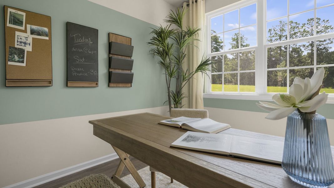 Furnished interior view inside a new home in The Villas at Martin Farms, Aberdeen (Image 9).