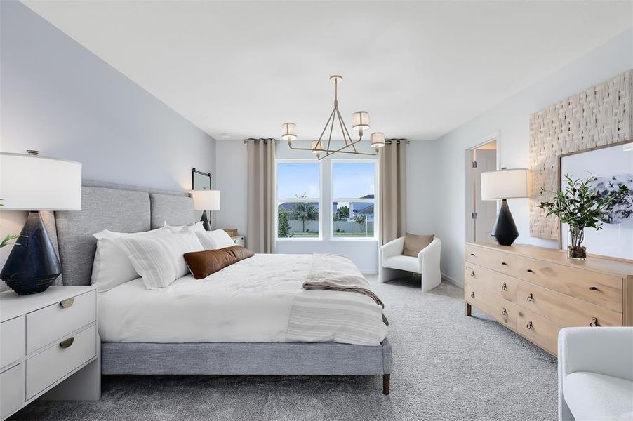 Furnished interior view inside a new home in , Bradenton (Image 11). Furnished interior view inside a new home in , Bradenton (Image 11).